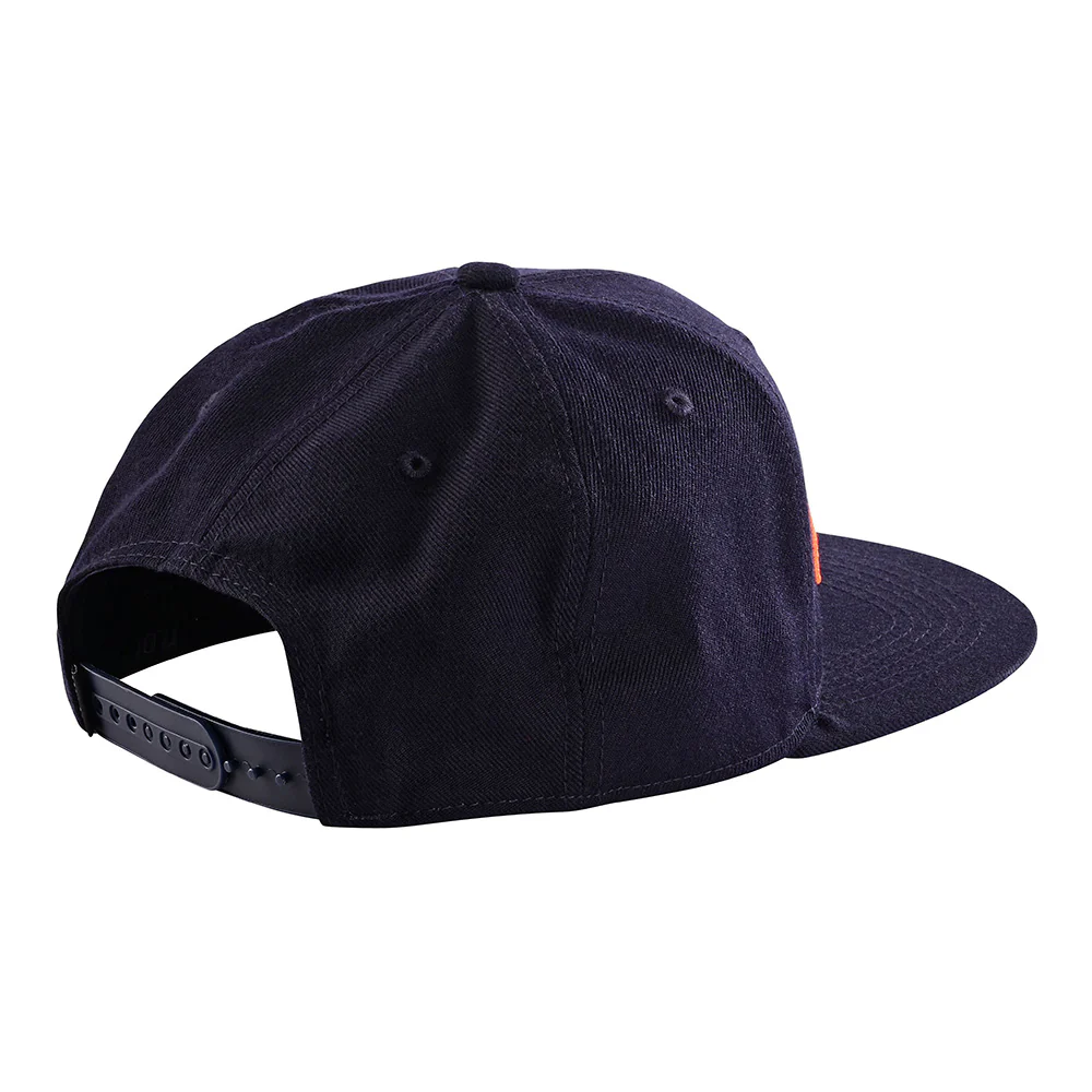 Gorra Troy Lee Designs Signature Navy / Orange